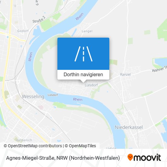 Agnes-Miegel-Straße Karte