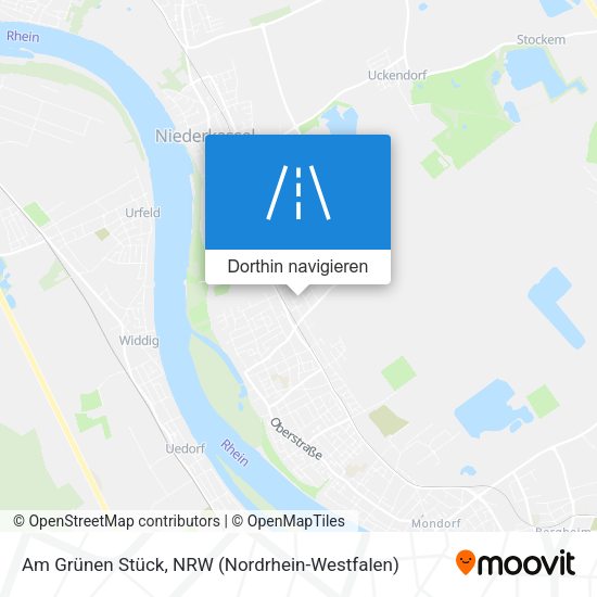 Am Grünen Stück Karte