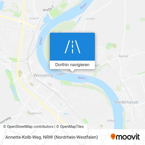 Annette-Kolb-Weg Karte