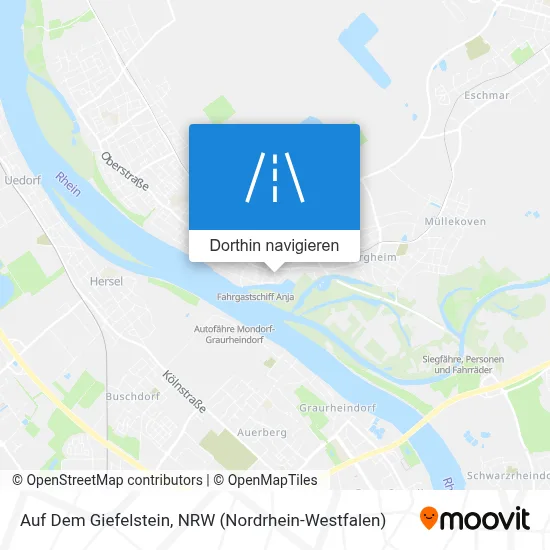 Auf Dem Giefelstein Karte