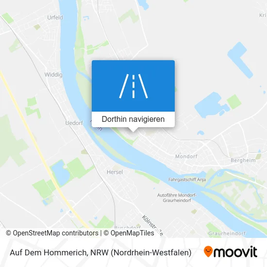 Auf Dem Hommerich Karte