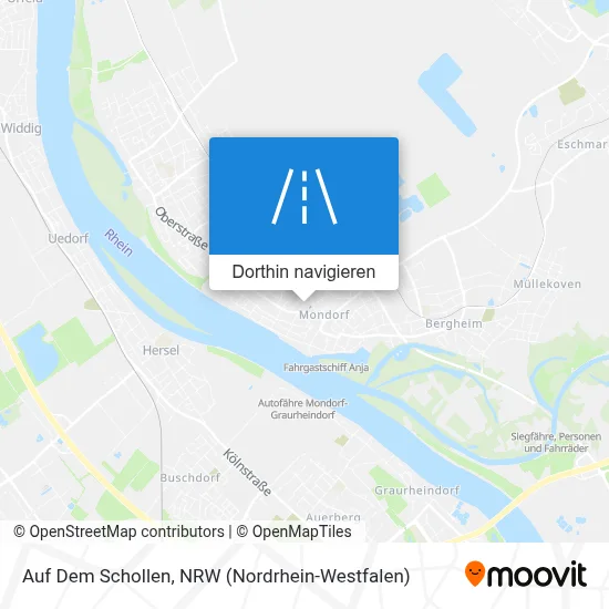 Auf Dem Schollen Karte