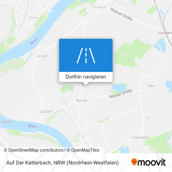 Auf Der Katterbach Karte