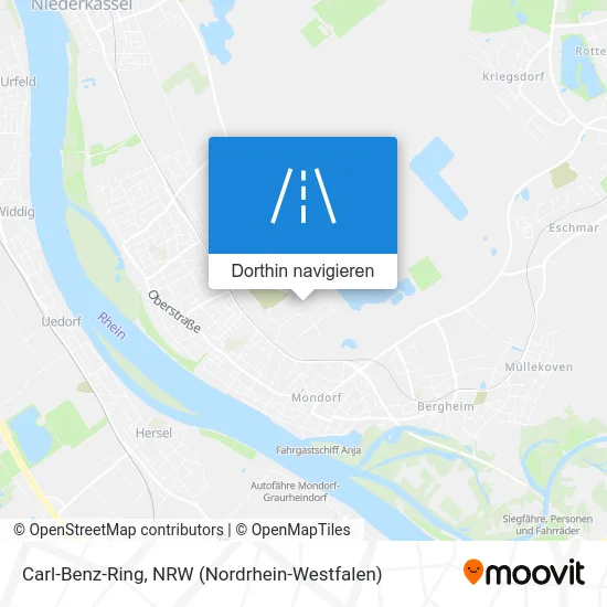 Carl-Benz-Ring Karte