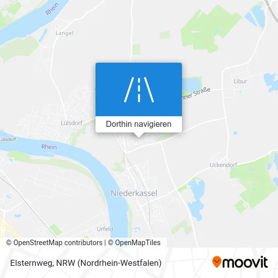 Elsternweg Karte