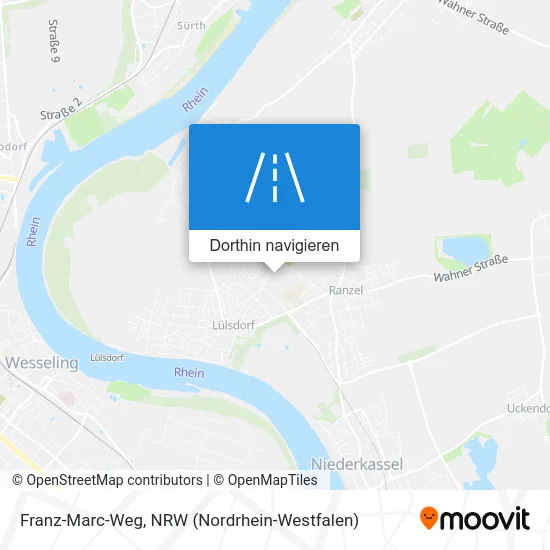 Franz-Marc-Weg Karte