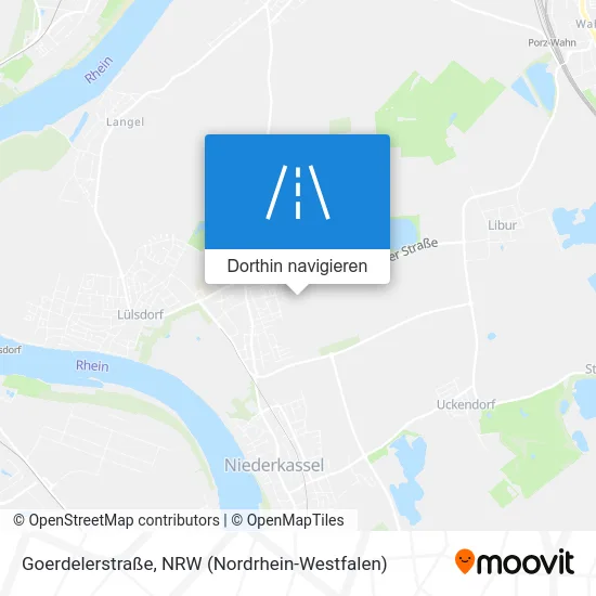 Goerdelerstraße Karte