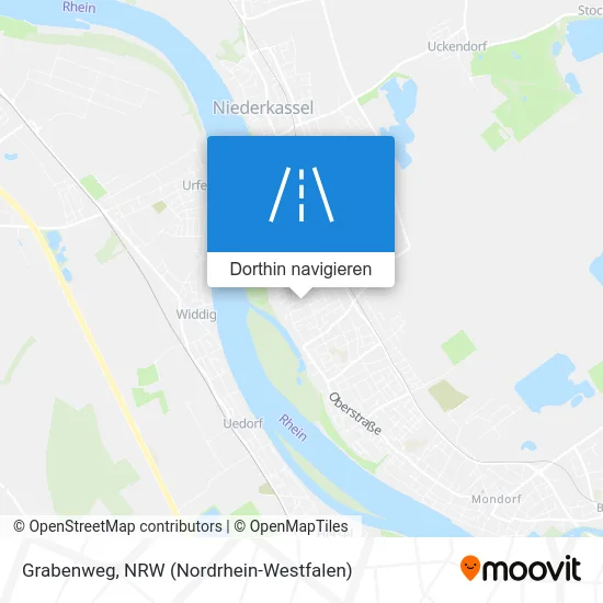 Grabenweg Karte