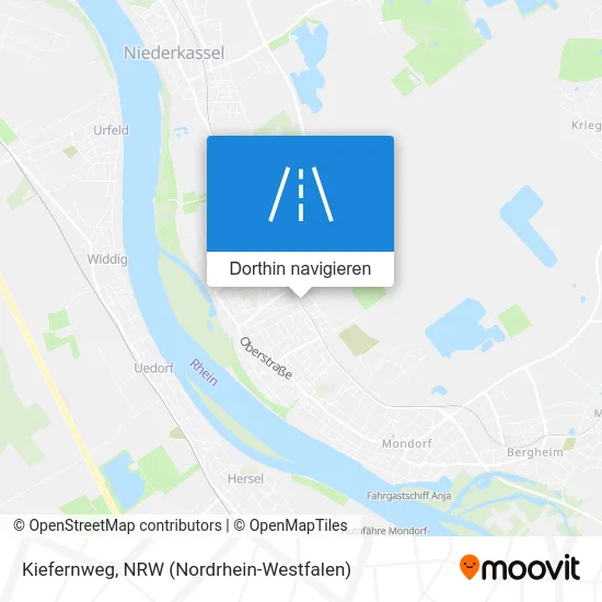 Kiefernweg Karte