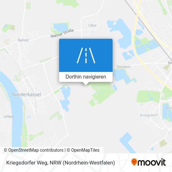 Kriegsdorfer Weg Karte