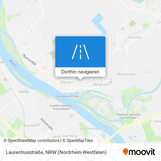 Laurentiusstraße Karte