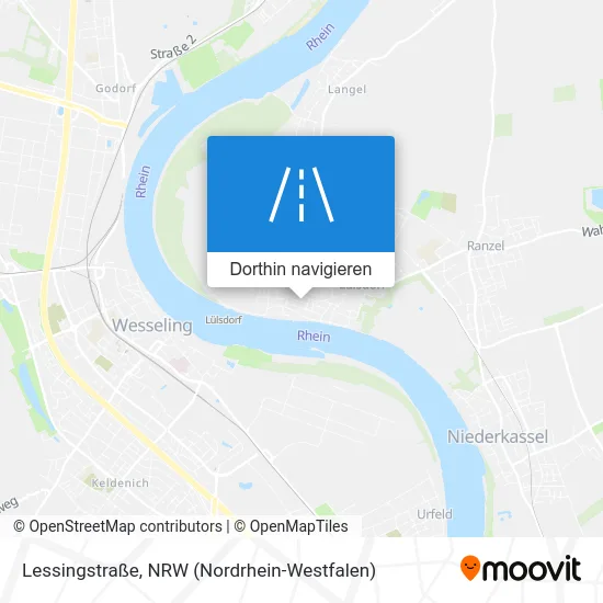 Lessingstraße Karte