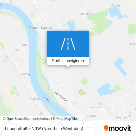 Litauerstraße Karte