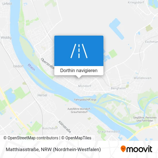 Matthiasstraße Karte