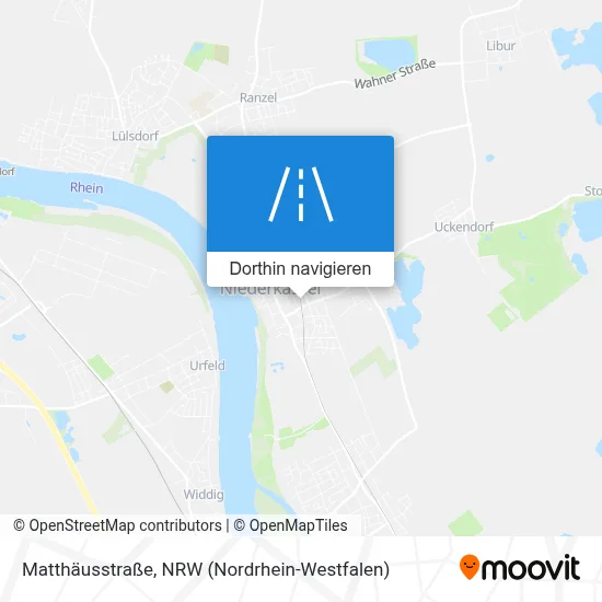 Matthäusstraße Karte