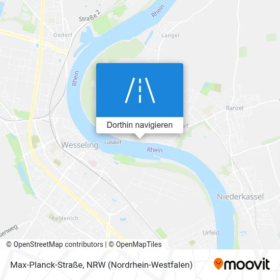 Max-Planck-Straße Karte