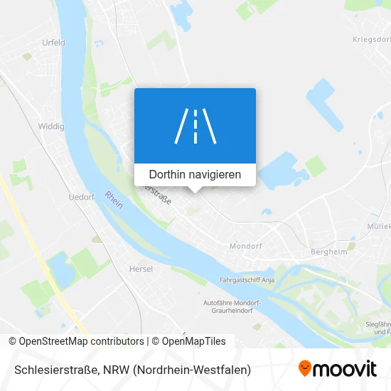 Schlesierstraße Karte