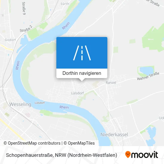 Schopenhauerstraße Karte