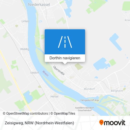 Zeisigweg Karte