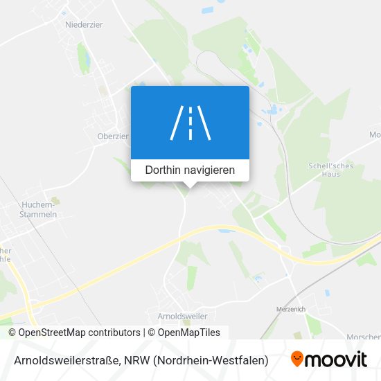 Arnoldsweilerstraße Karte