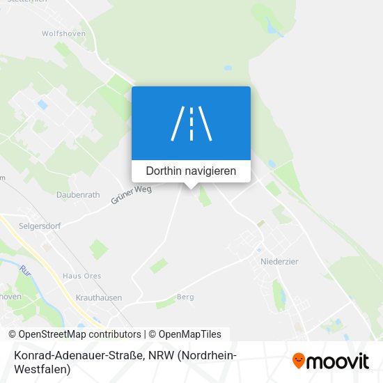 Konrad-Adenauer-Straße Karte