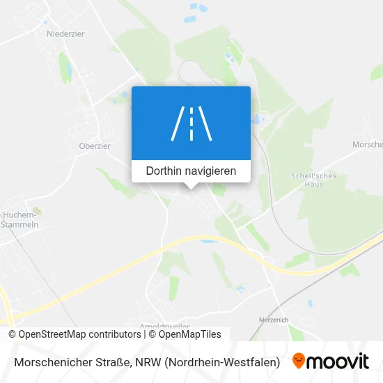 Morschenicher Straße Karte