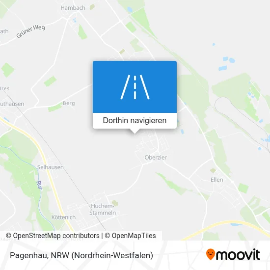 Pagenhau Karte