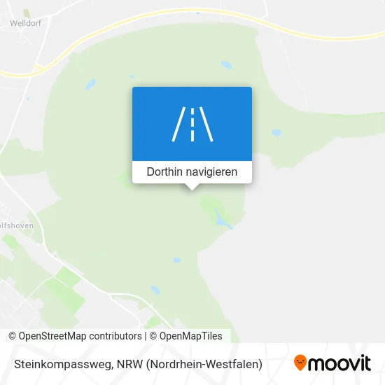 Steinkompassweg Karte