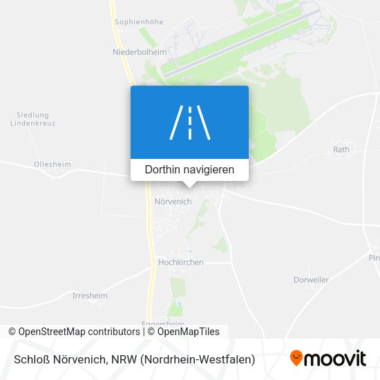 Schloß Nörvenich Karte