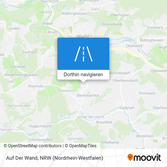 Auf Der Wand Karte