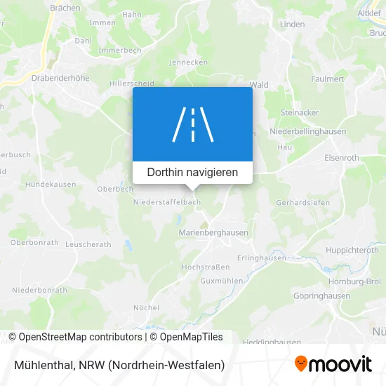 Mühlenthal Karte