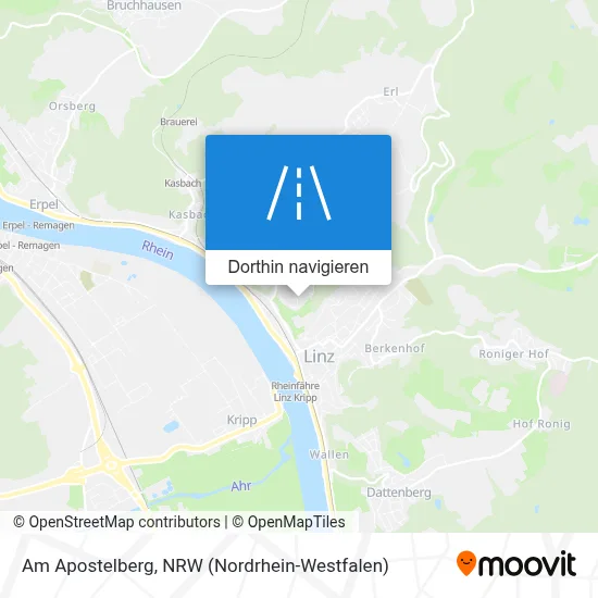 Am Apostelberg Karte