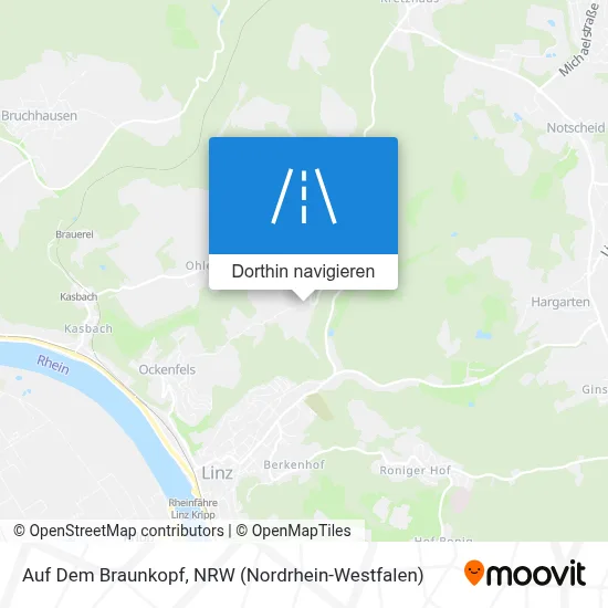 Auf Dem Braunkopf Karte