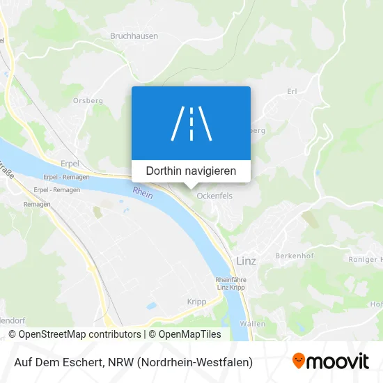 Auf Dem Eschert Karte