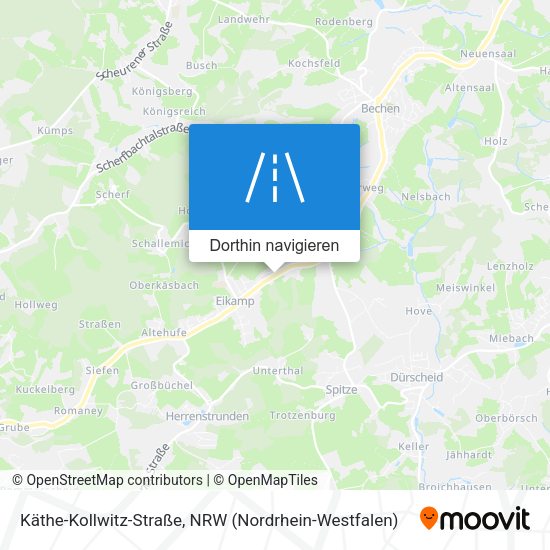 Käthe-Kollwitz-Straße Karte