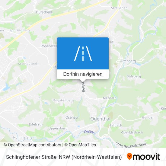 Schlinghofener Straße Karte