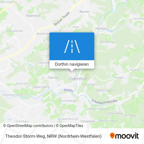 Theodor-Storm-Weg Karte