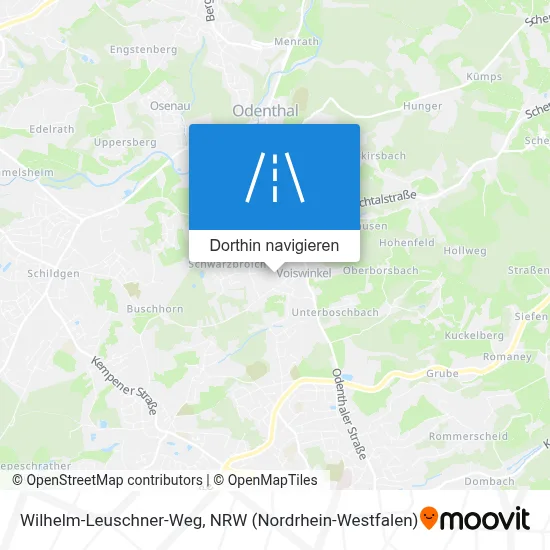 Wilhelm-Leuschner-Weg Karte