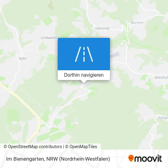 Im Bienengarten Karte