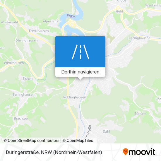 Düringerstraße Karte