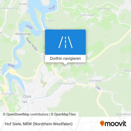 Hof Siele Karte
