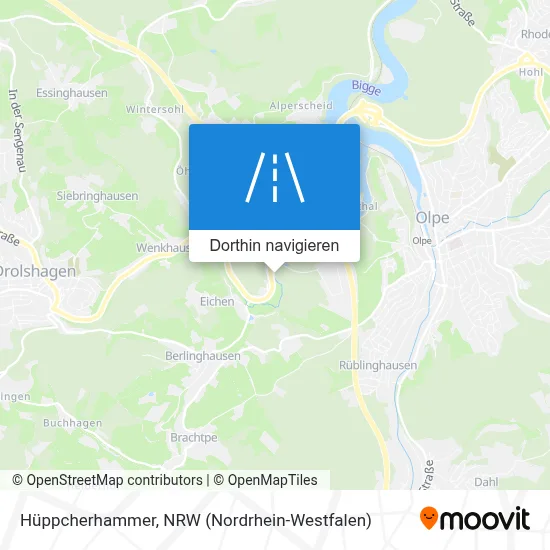 Hüppcherhammer Karte