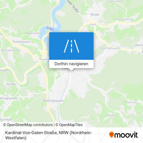 Kardinal-Von-Galen-Straße Karte