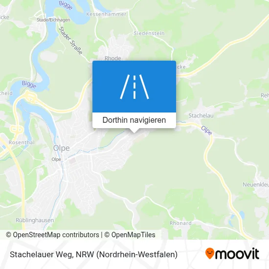 Stachelauer Weg Karte