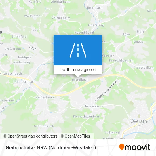 Grabenstraße Karte