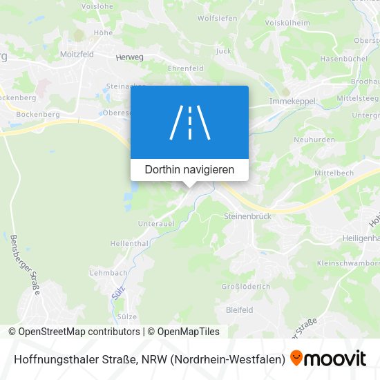 Hoffnungsthaler Straße Karte