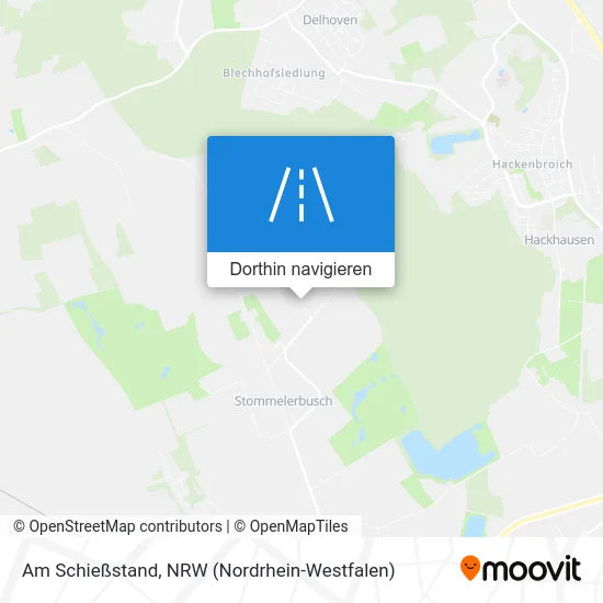 Am Schießstand Karte