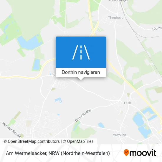 Am Wermelsacker Karte