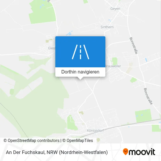 An Der Fuchskaul Karte