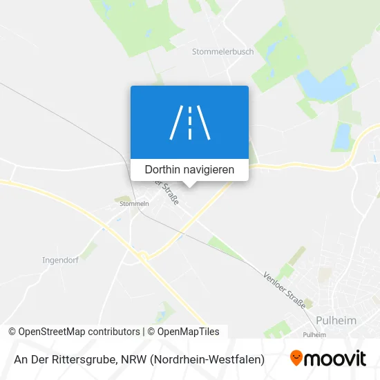 An Der Rittersgrube Karte